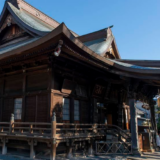 社殿の彫刻（御嶽神社）